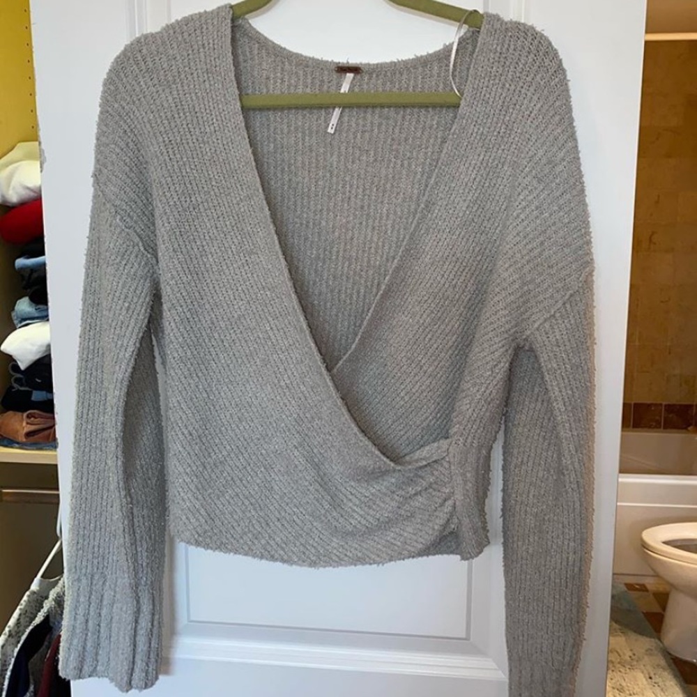 Free People Wrap Sweater